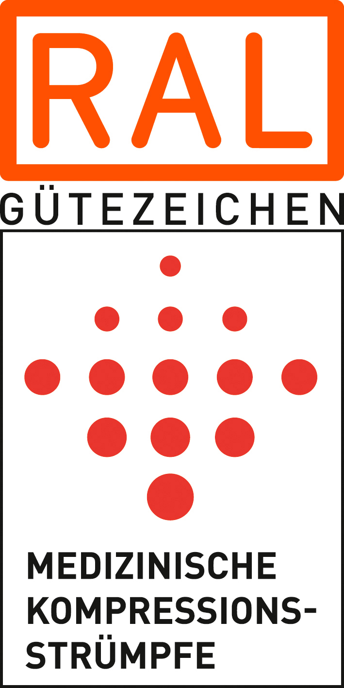 Logo Gütezeichen Medizinische Kompressionsstrümpfe