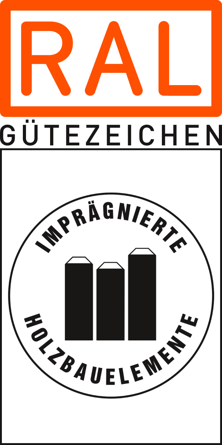 Logo Gütezeichen Imprägnierte Holzbauelemente