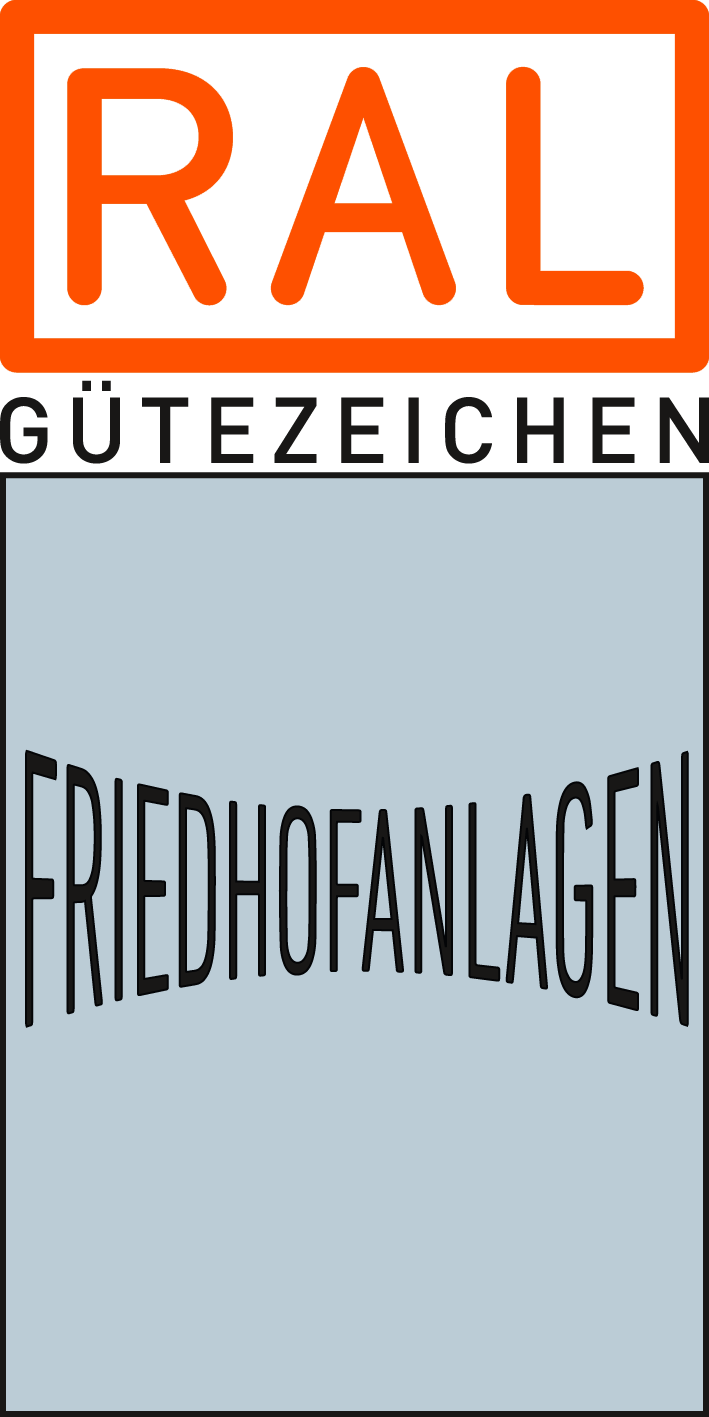 Logo Gütezeichen Friedhofanlage