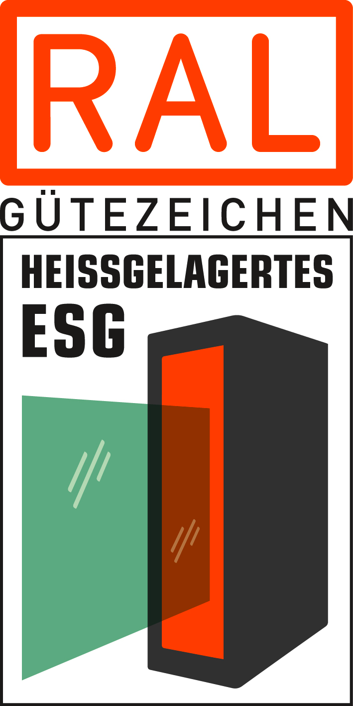 Logo Gütezeichen Heissgelagertes ESG