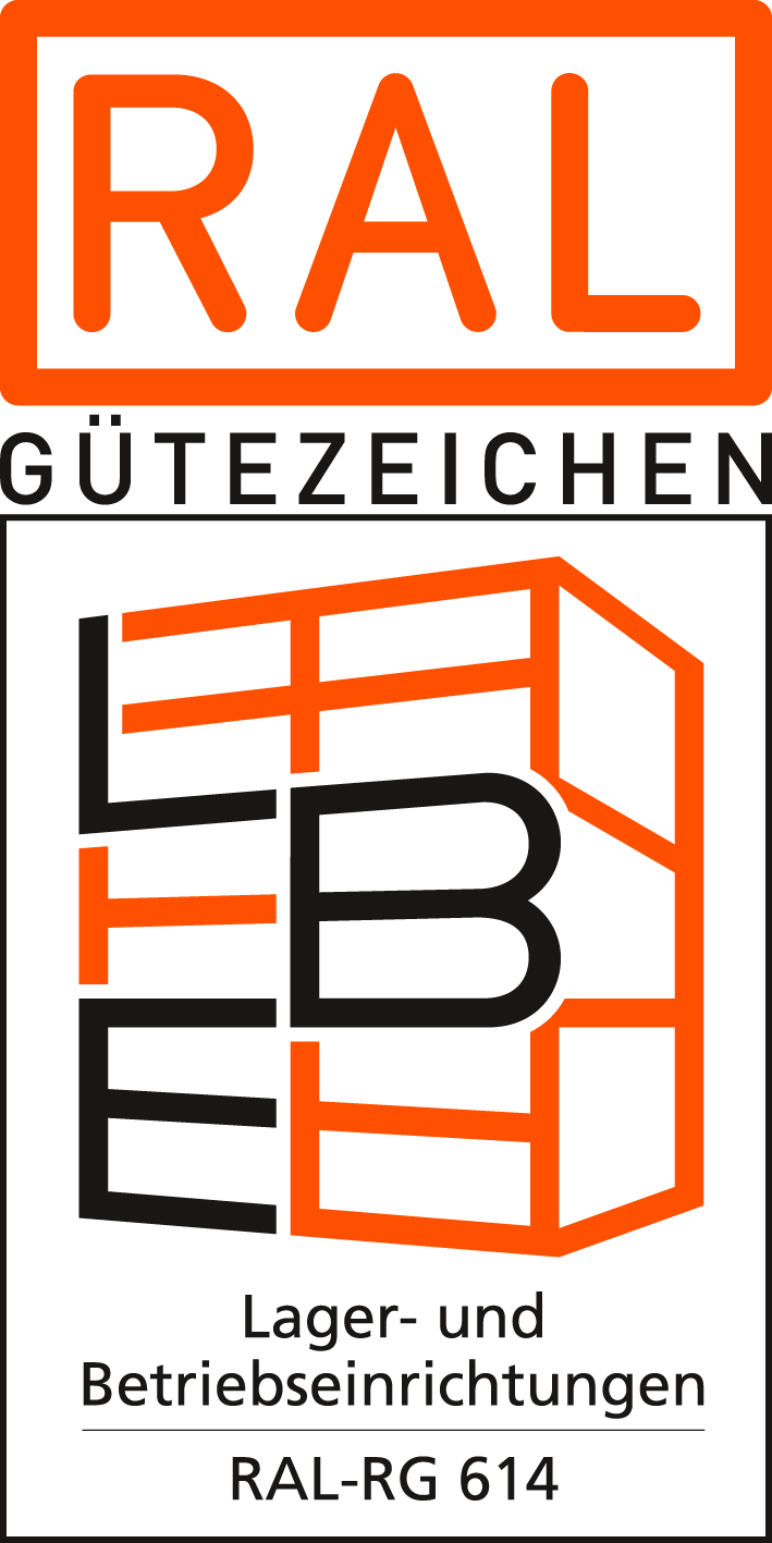 Logo Gütezeichen Lager- und Betriebseinrichtungen