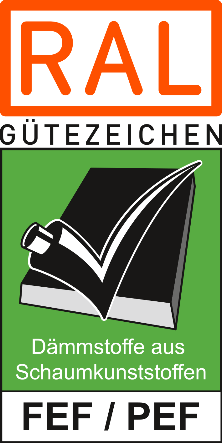 Logo Gütezeichen Dämmstoffe aus Schaumkunststoffen