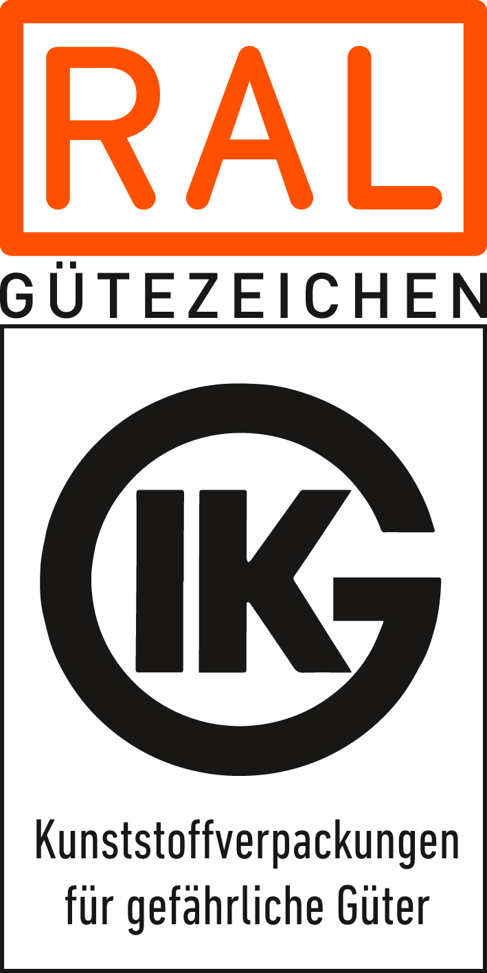 Logo Gütezeichen Kunststoffverpackungen für gefährliche Güter