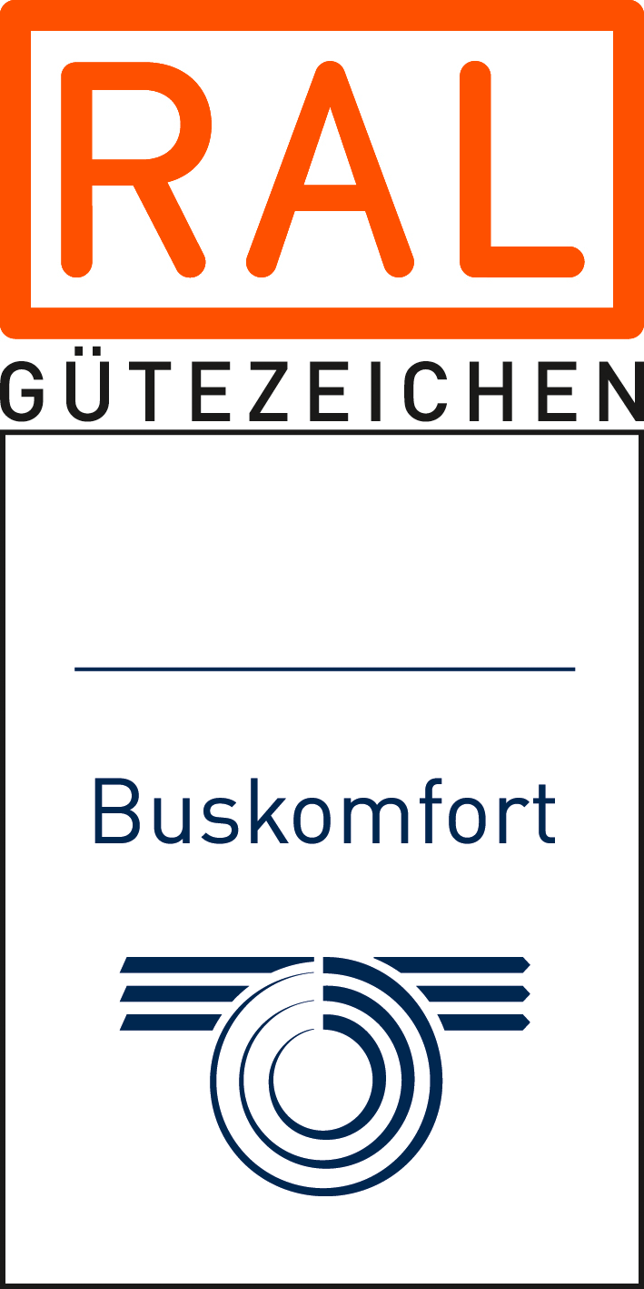 Logo Gütezeichen Buskomfort