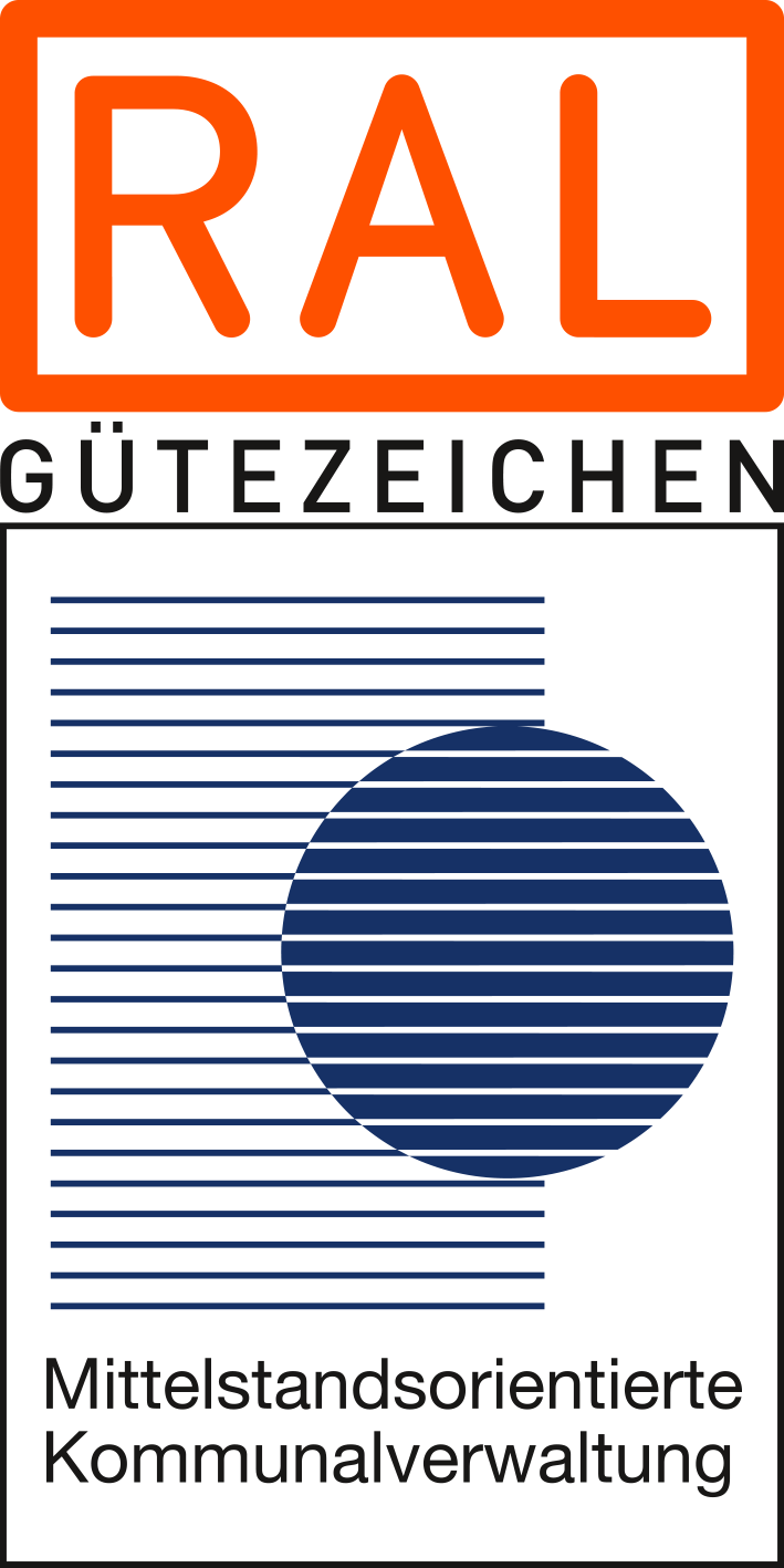 Logo Gütezeichen Mittelstandsorientierte Kommunalverwaltung