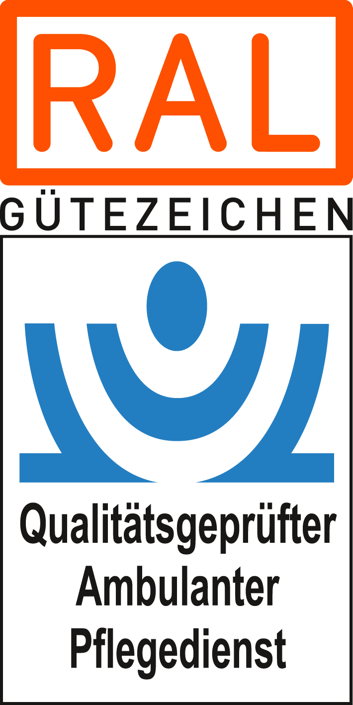 Logo Gütezeichen Qualitätsgeprüfte Ambulante Pflegedienste