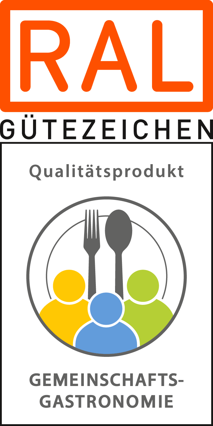 Logo Gütezeichen Qualitätsprodukt Gemeinschaftsgastronomie