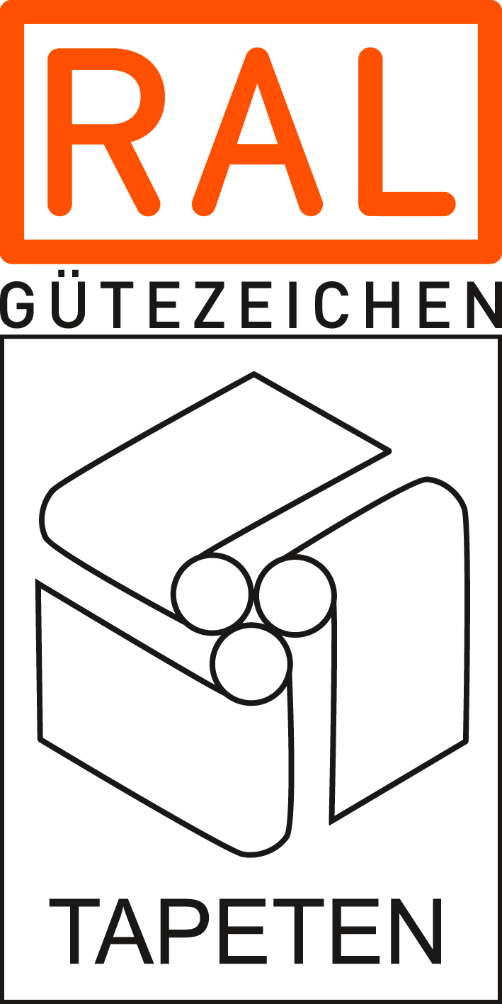 Logo Gütezeichen Tapeten