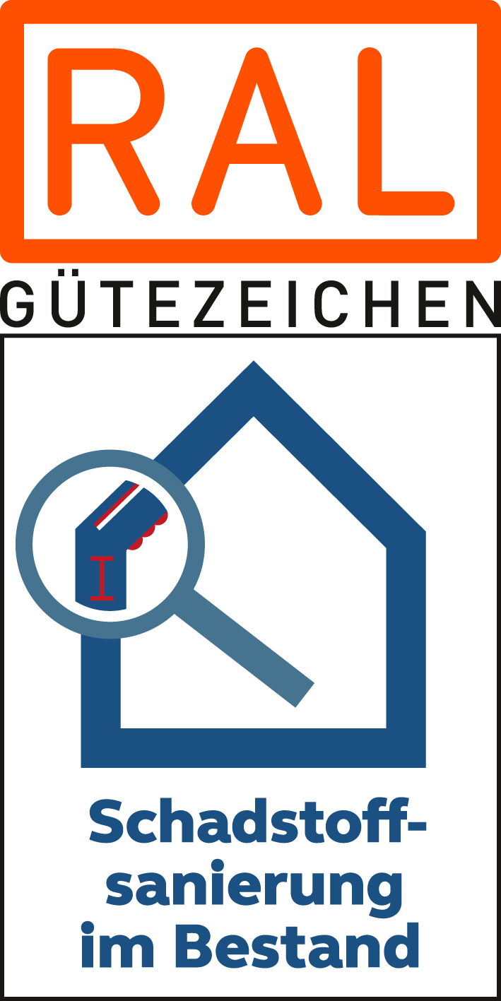 Logo Gütezeichen Schadstoffsanierung im Bestand