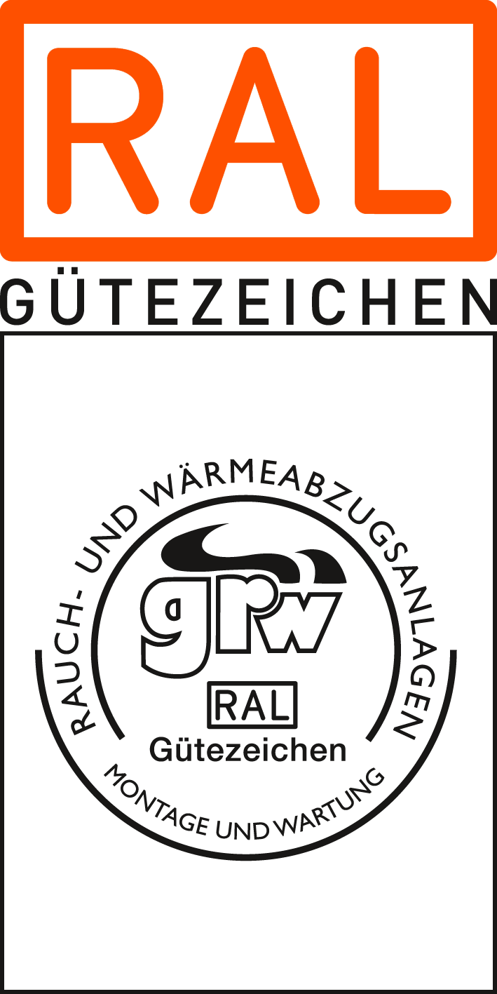 Logo Gütezeichen Rauch- und Wärmeabzugsanlagen