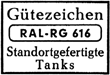 Logo Gütezeichen Standortgefertigte Tanks