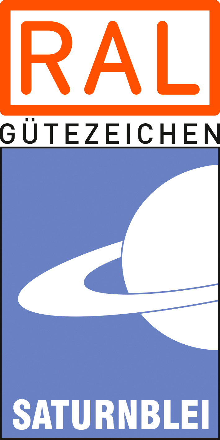 Logo Gütezeichen Saturnblei