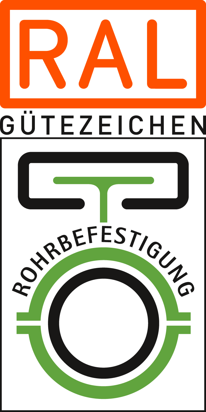 Logo Gütezeichen Rohrbefestigung