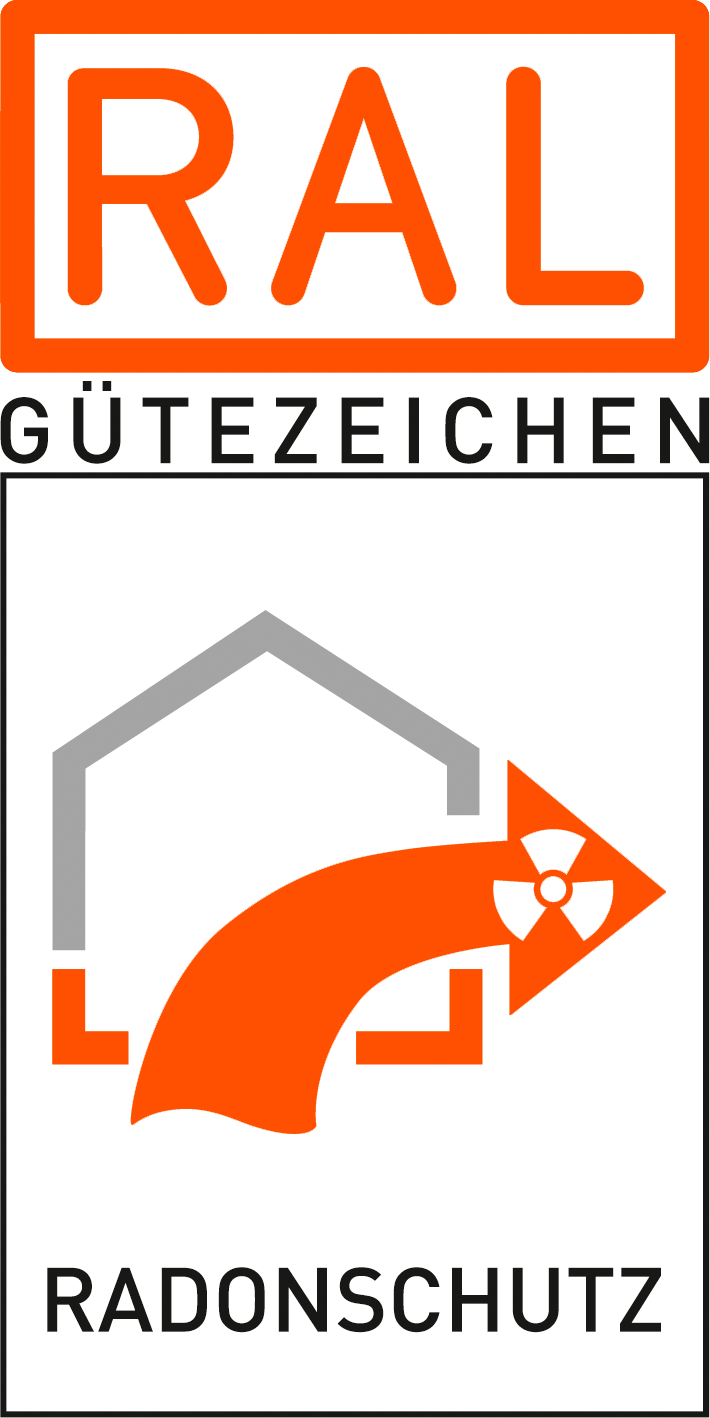 Logo Gütezeichen Radonschutz