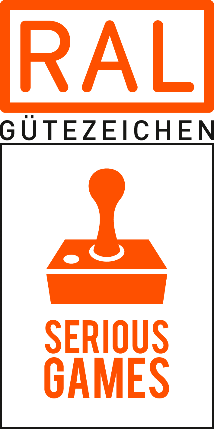 Logo Gütezeichen Serious Games