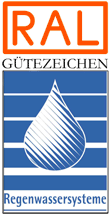 Logo Gütezeichen Regenwassersysteme